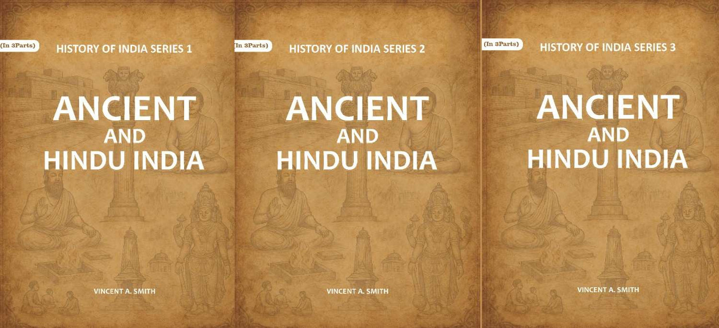 Ancient and Hindu India 3 Series - Gyan Books - Swadesiicart