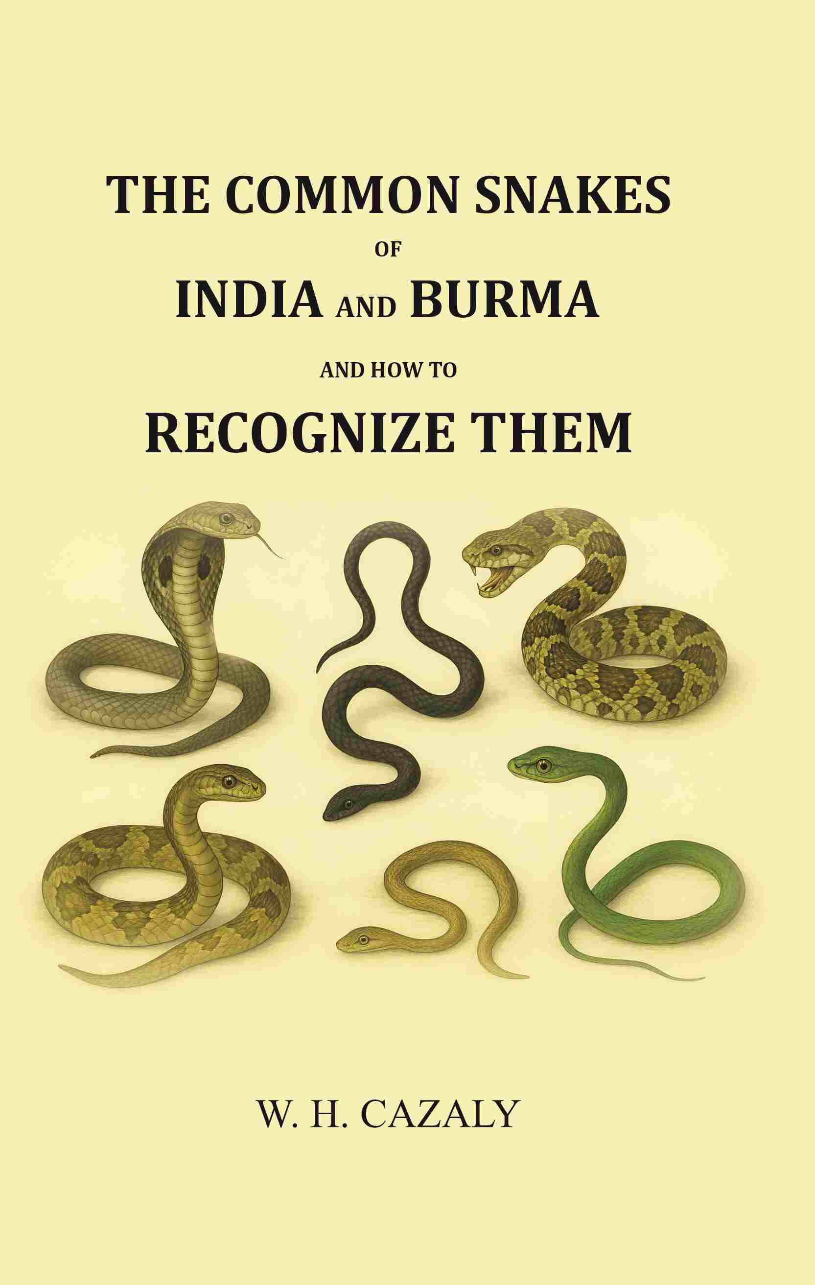 The Common Snakes of India and Burma and how to Recognize them - Gyan Books - Swadesiicart