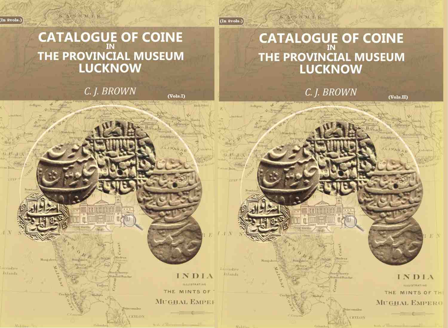 Catalogue of Coins in the Provincial Museum, Lucknow (2 Vols. Set) - Gyan Books
