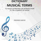 A Concise Dictionary of Musical Terms: To Which Is Prefixed An Introduction to the Elements of Music - Gyan Books
