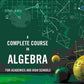 A Complete Course in Algebra: For Academies and High Schools - Gyan Books
