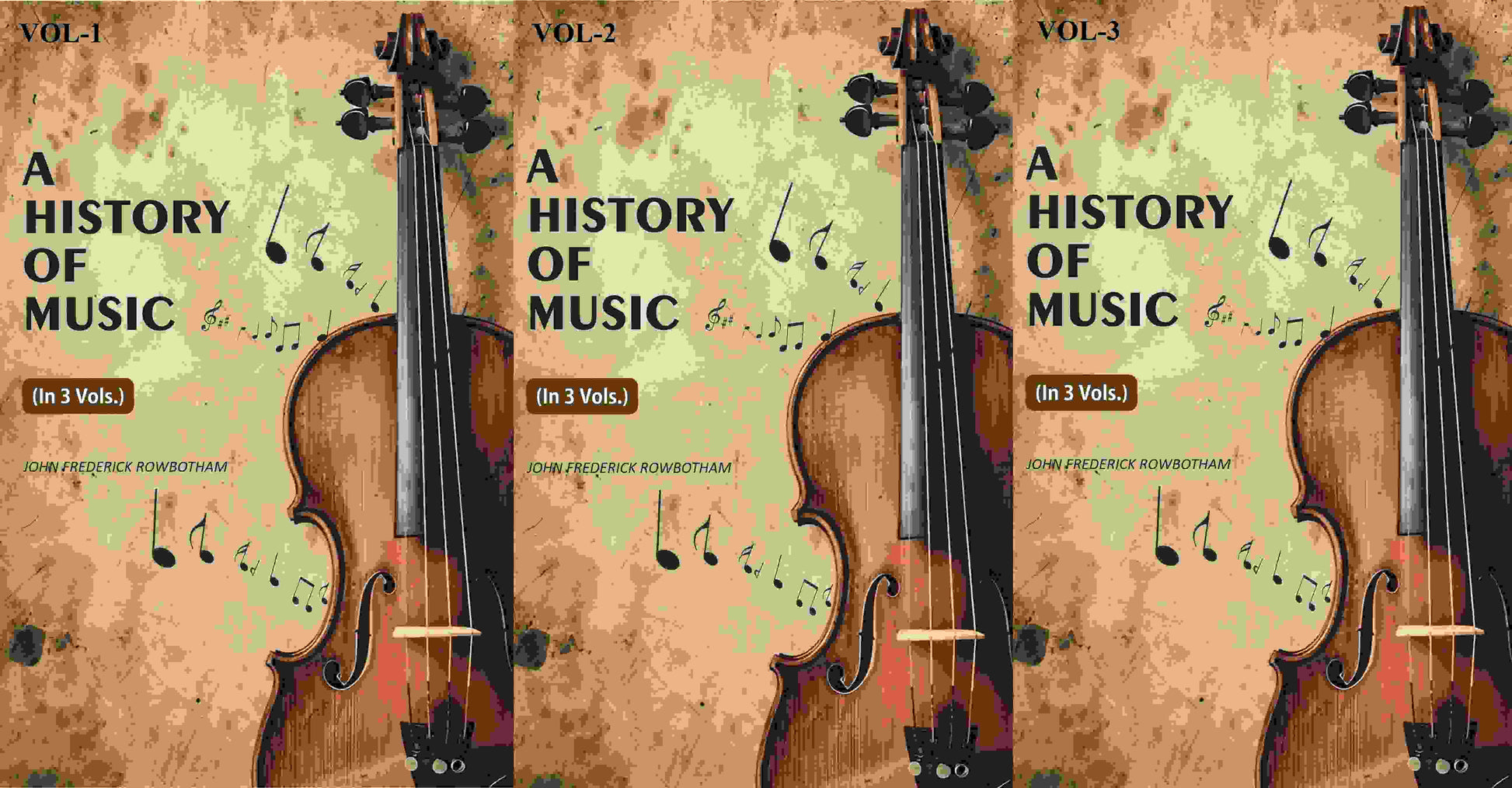A History Of Music (3 Vols. Set) - Gyan Books