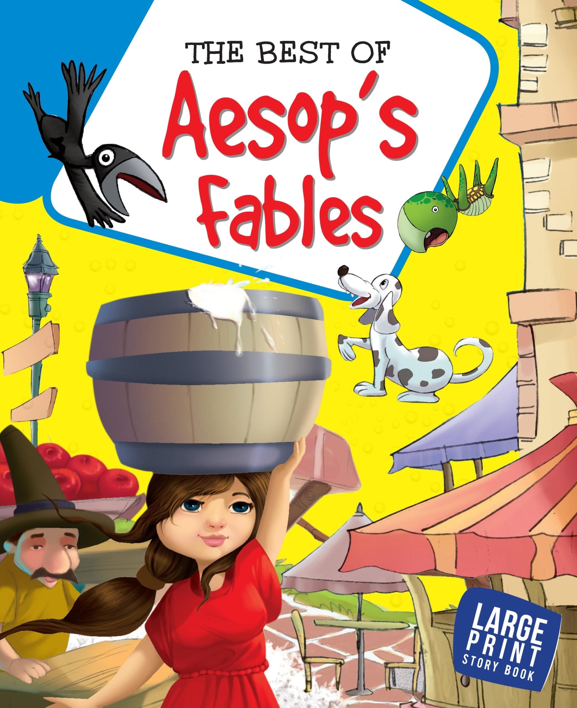 The Best of Aesops Fables : Large Print (Binder) - Om Books - Swadesiicart