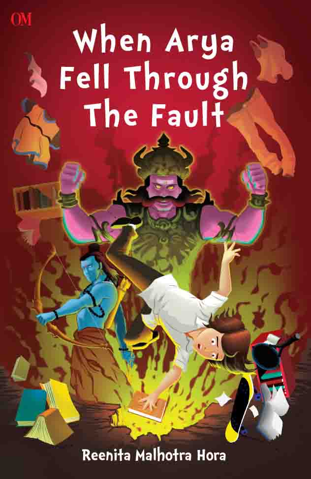 When Arya Fell Through The Fault by Reenita Malhotra Hora - Om Books - Swadesiicart
