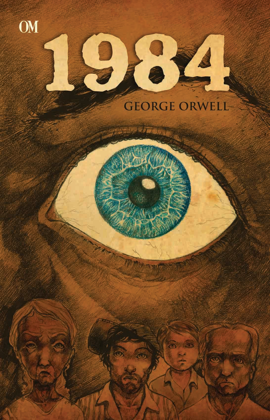 1984 by George Orwell - Om Books - Swadesiicart