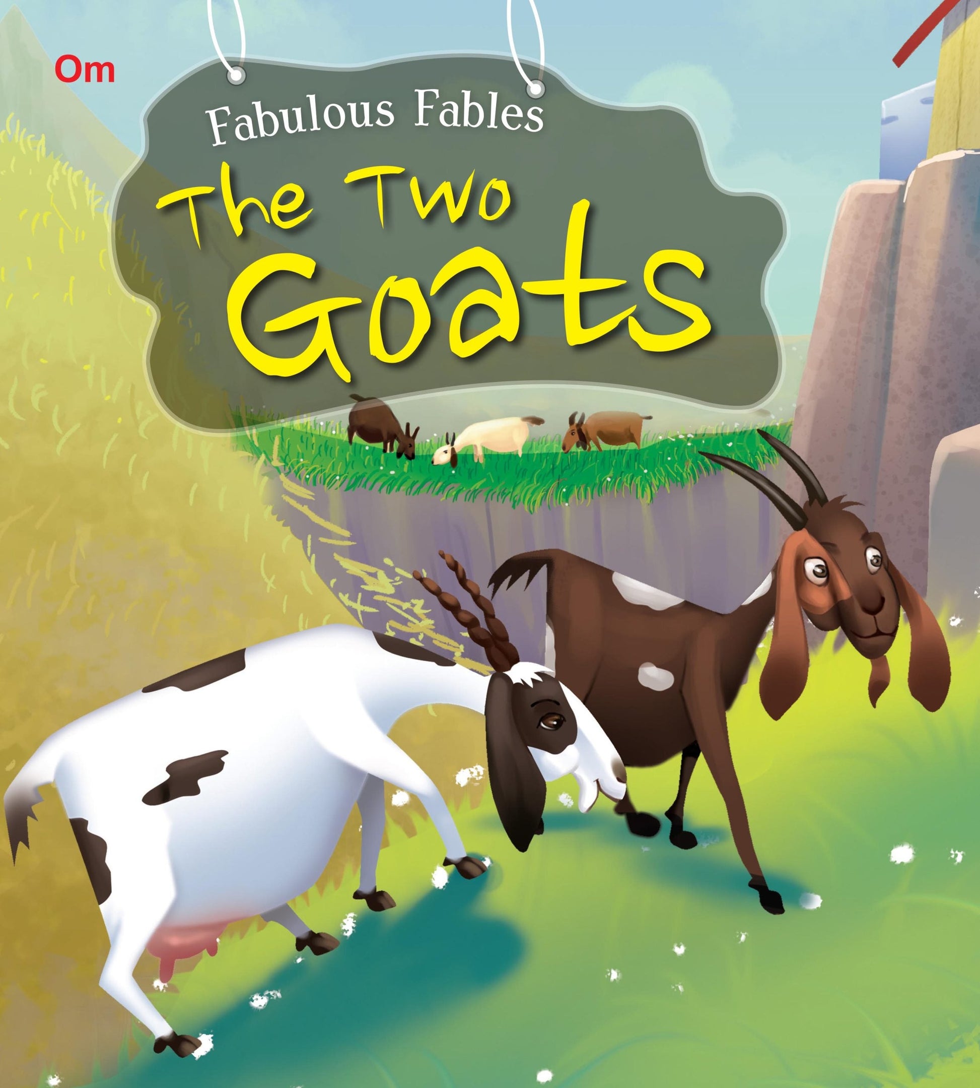 The Two Goats : Fabulous Fables - Om Books - Swadesiicart