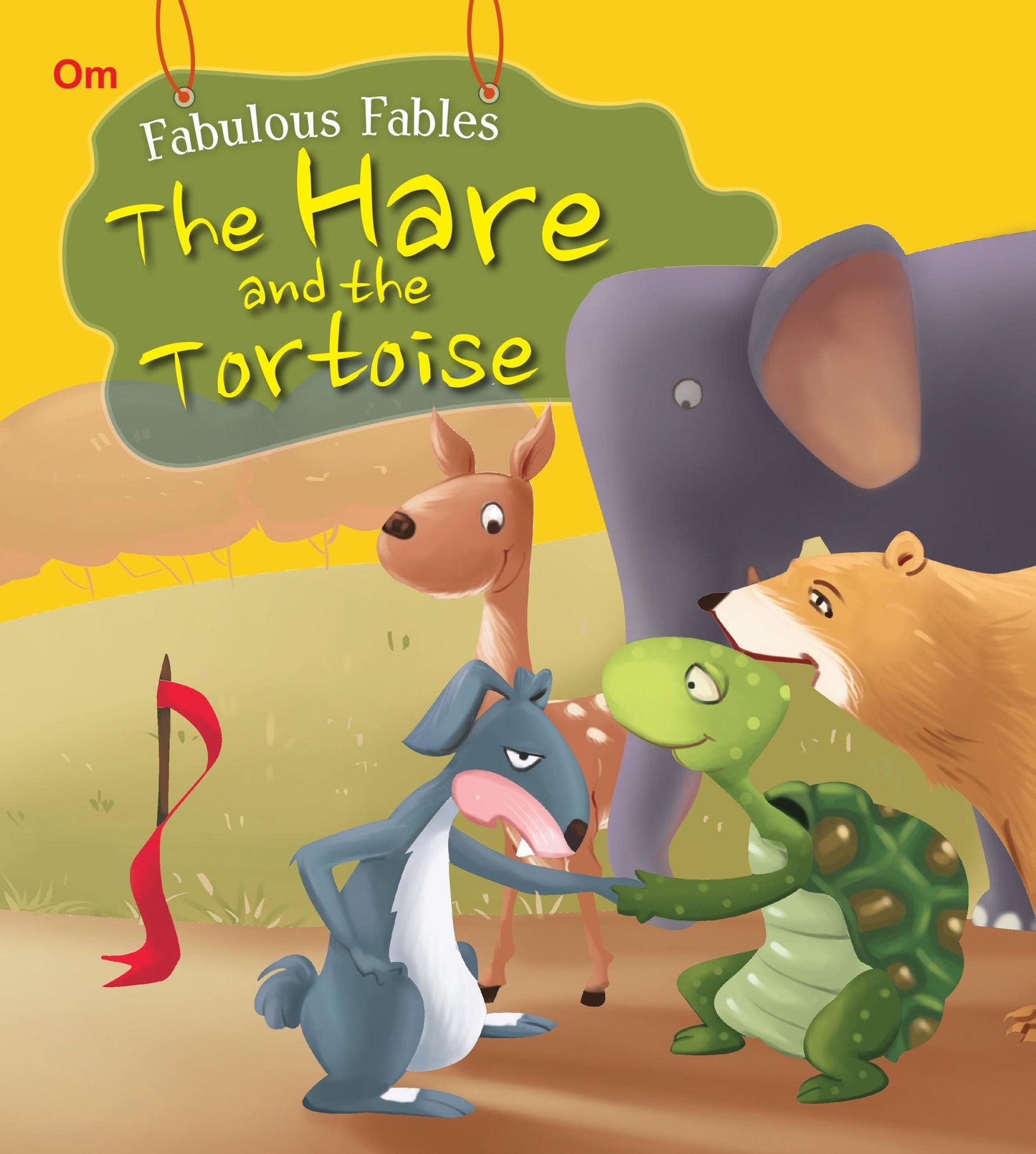 The Hare and the Tortoise : Fabulous Fables - Om Books - Swadesiicart