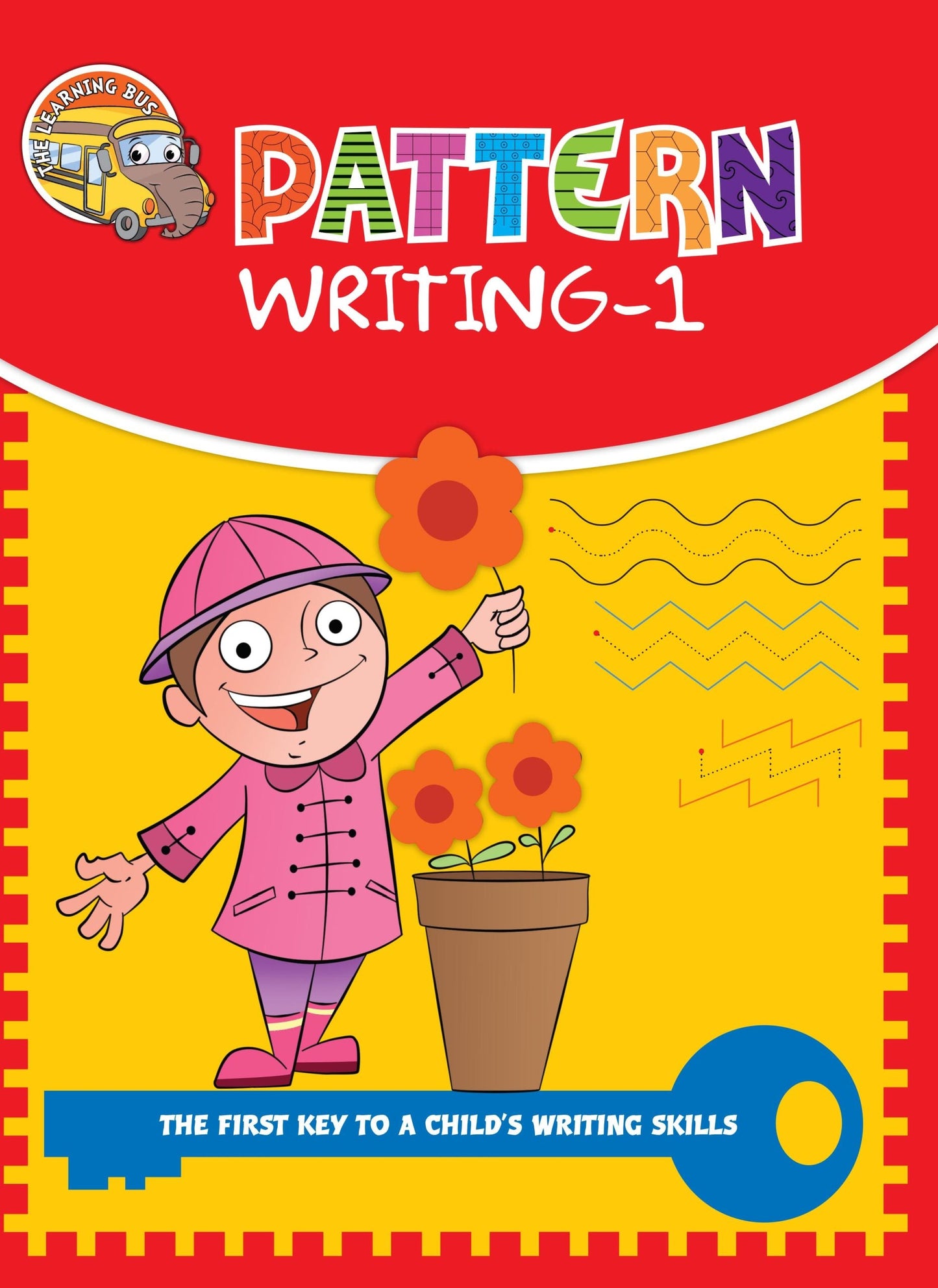 Pattern Writing Activity Book 1 - Om Books - Swadesiicart