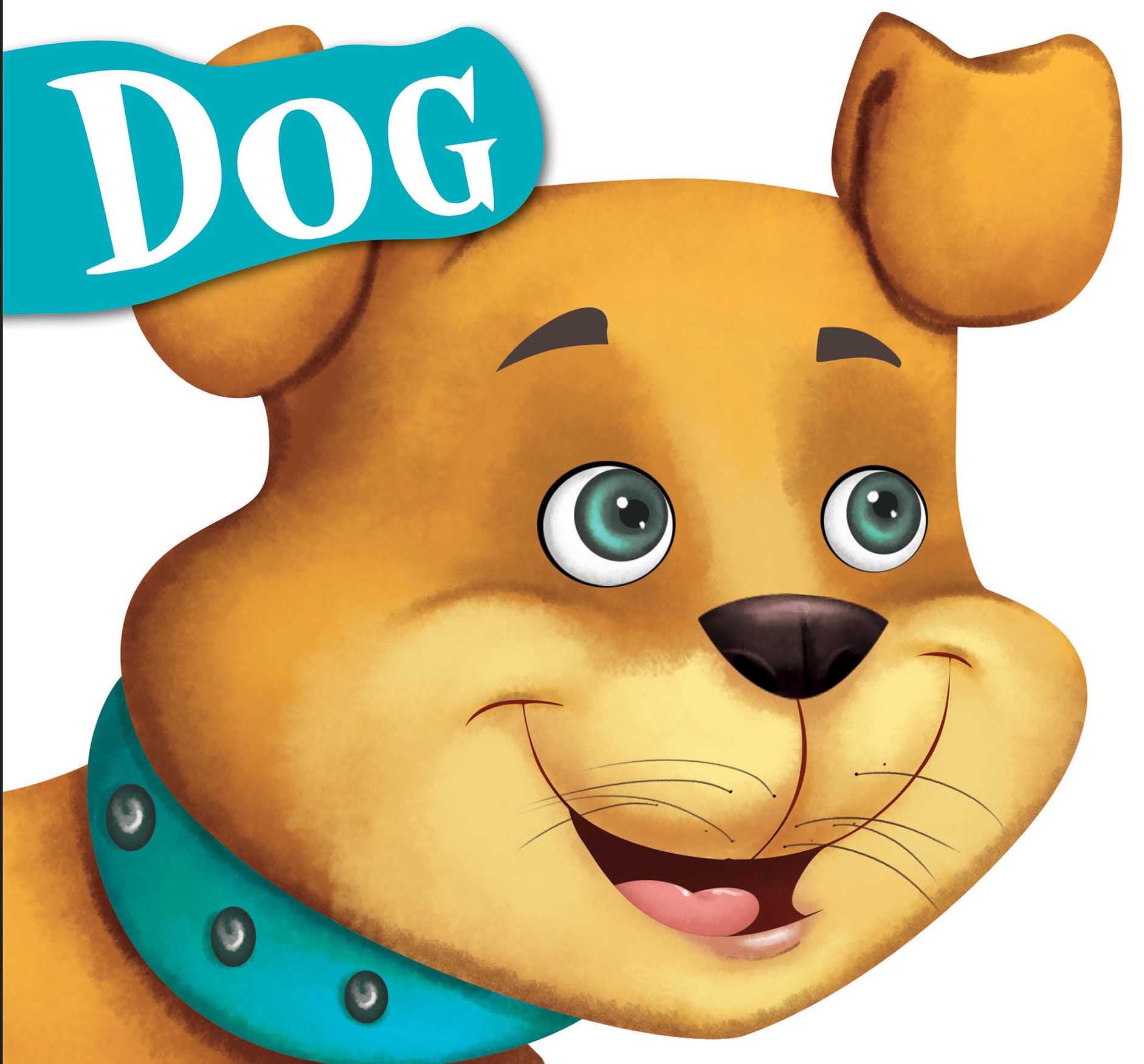Dog : Cutout Board Book - Om Books - Swadesiicart