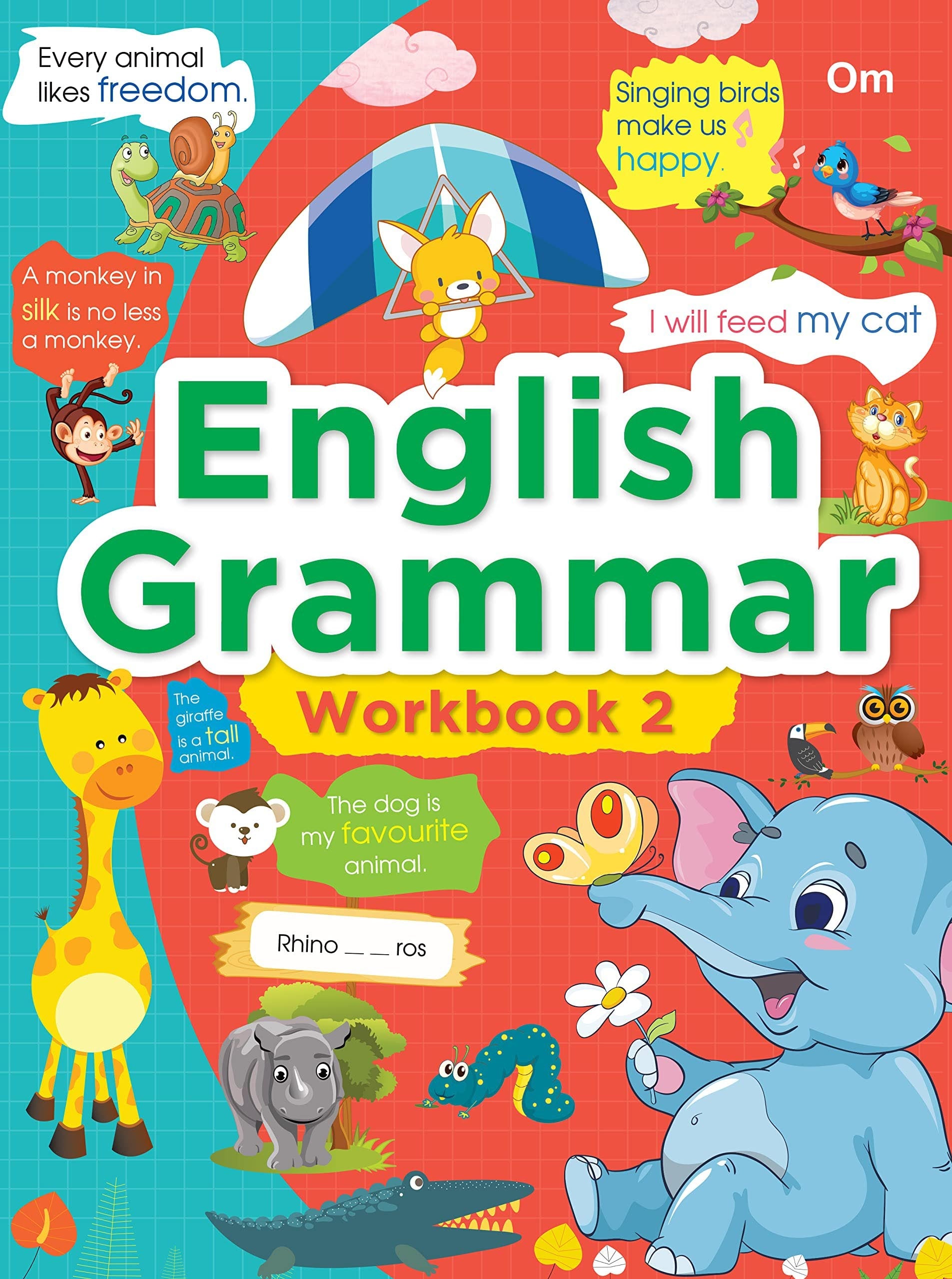 English Graar Workbook 2 - Om Books - Swadesiicart