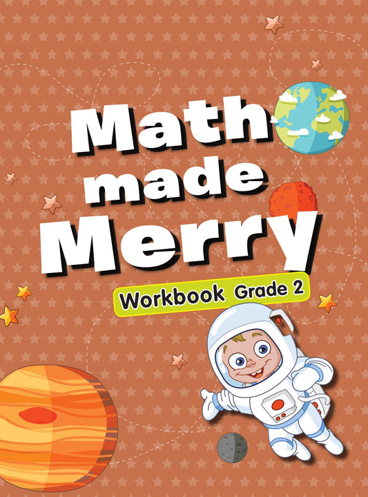 Maths Made Merry Workbook Grade-2 - Om Books - Swadesiicart