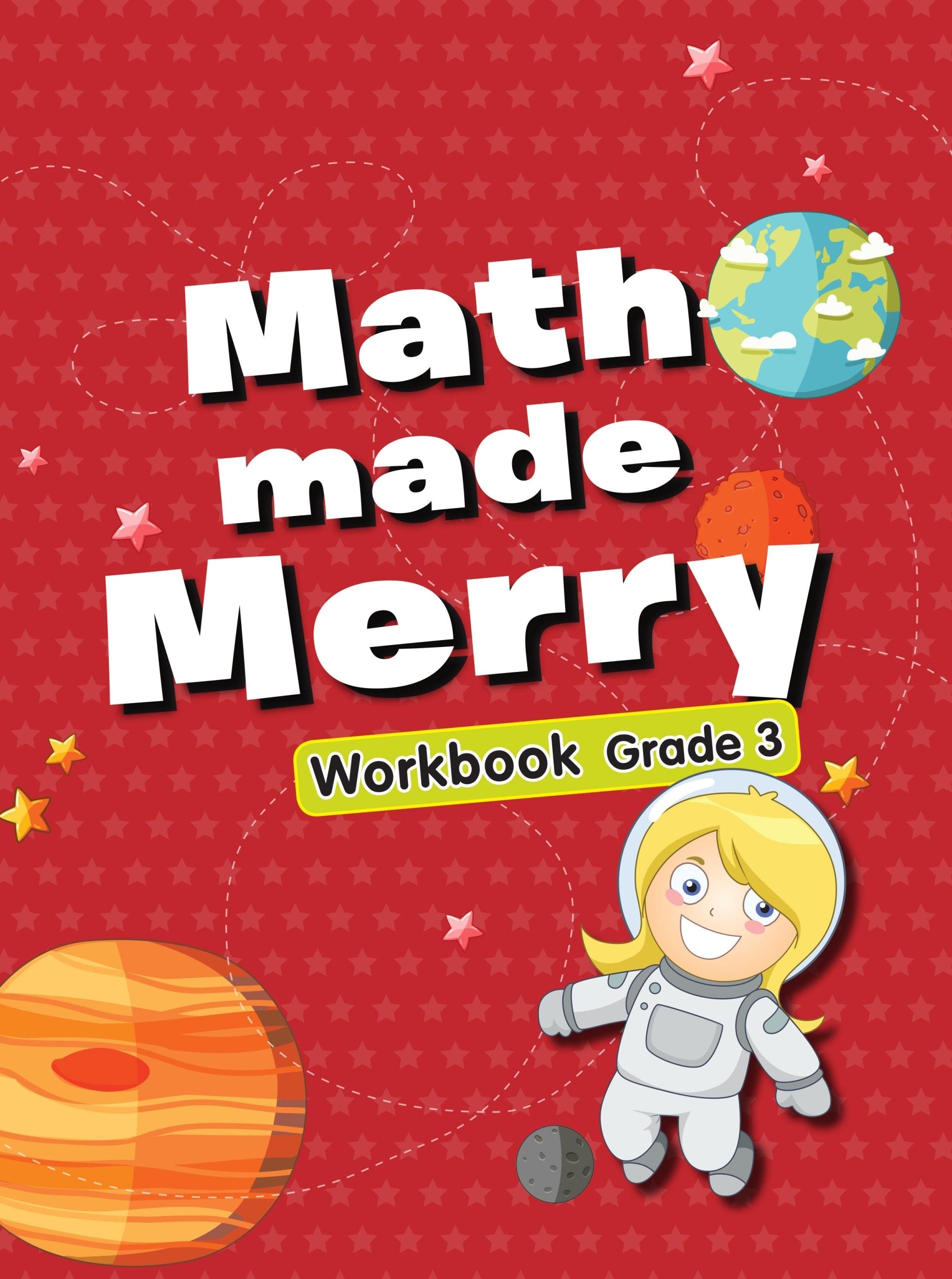 Maths Made Merry Workbook Grade-3 - Om Books - Swadesiicart