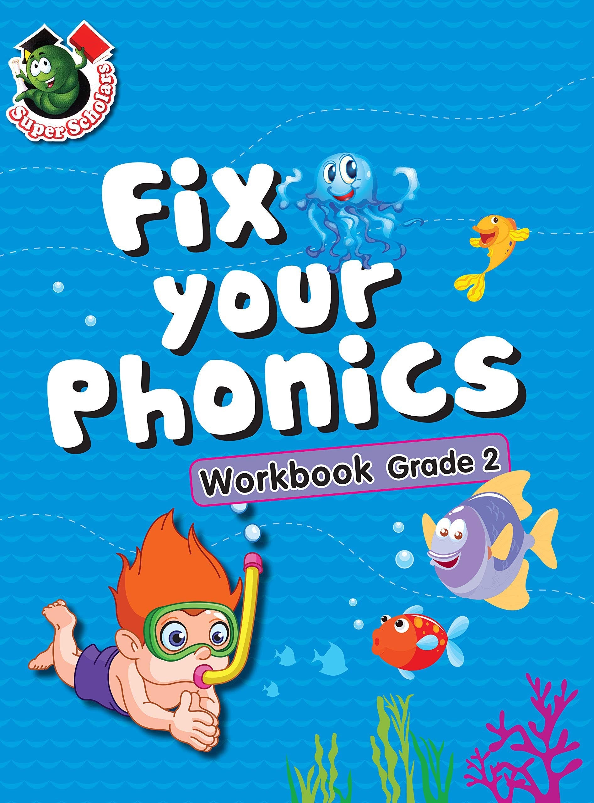 Phonics Activity Workbook 2 - Om Books - Swadesiicart