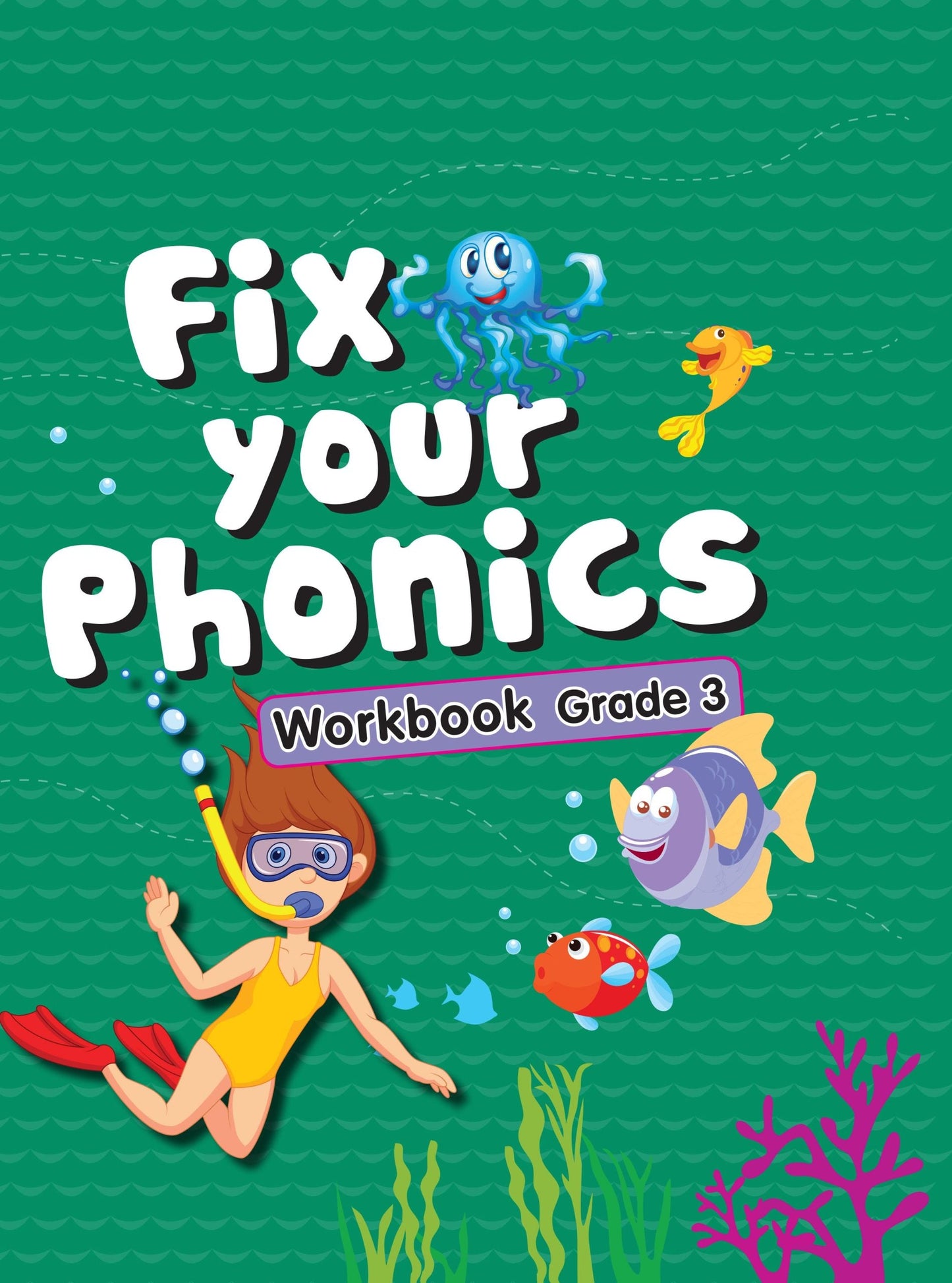 Phonics Activity Workbook 3 - Om Books - Swadesiicart