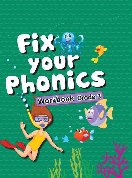 Phonics Activity Workbook 3 - Om Books - Swadesiicart