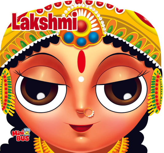 Lakshmi : Cutout Board Book - Om Books - Swadesiicart