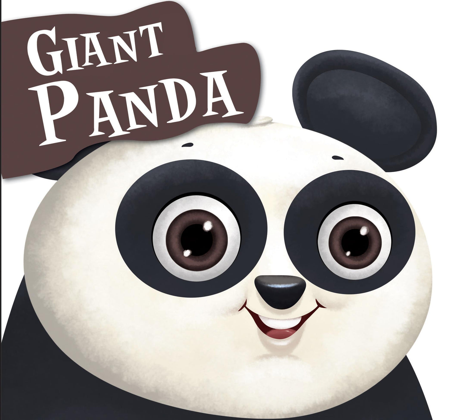 Giant Panda : Cutout Board Book - Om Books - Swadesiicart