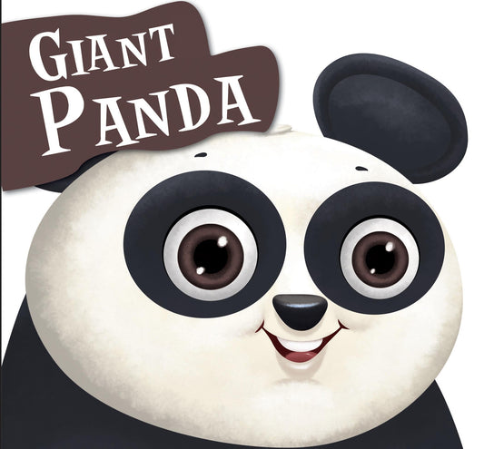 Giant Panda : Cutout Board Book - Om Books - Swadesiicart