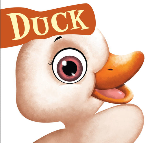 Duck : Cutout Board Book - Om Books - Swadesiicart