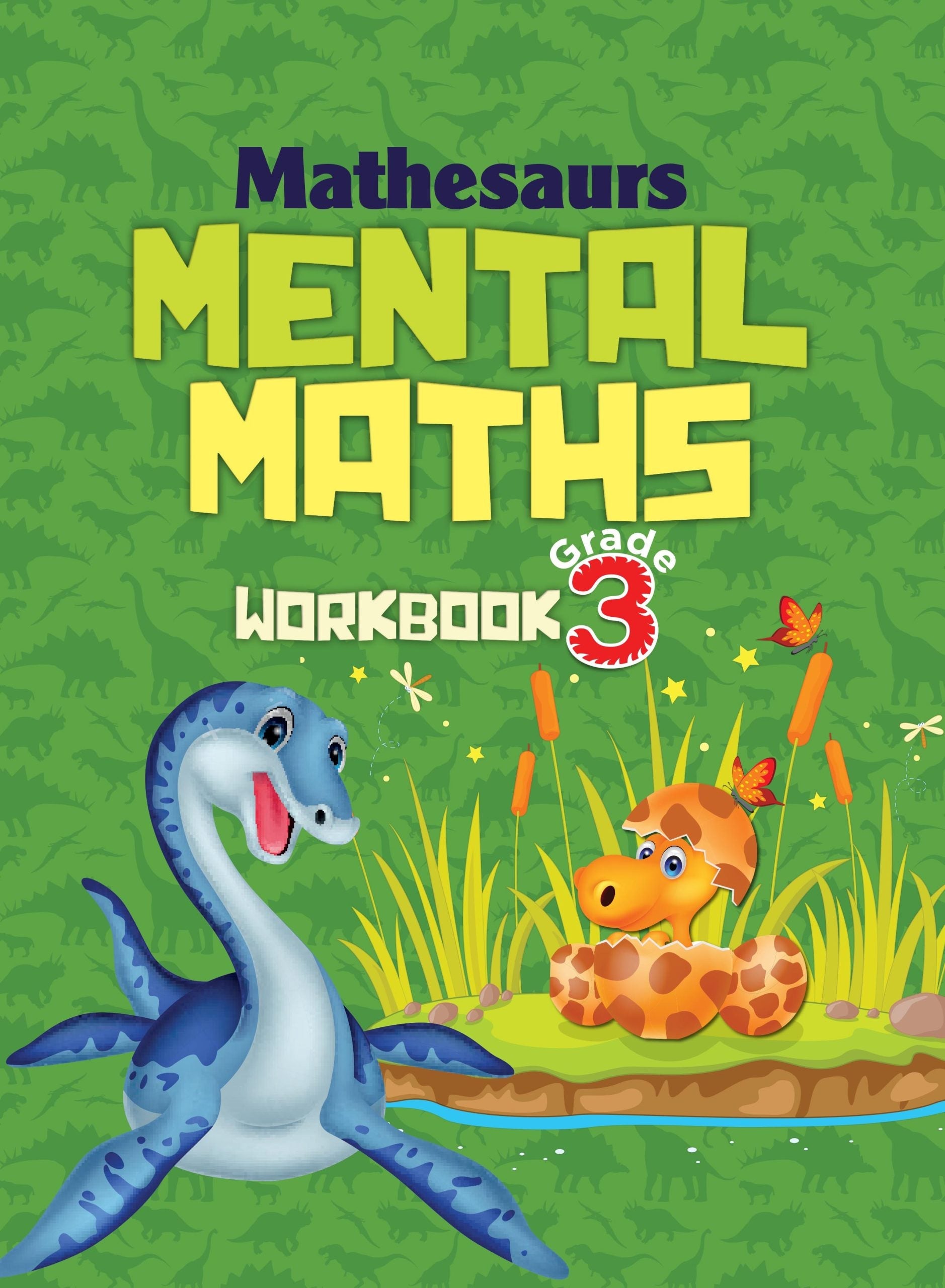 Mathesaurs Mental Math Workbook Grade-3 - Om Books - Swadesiicart