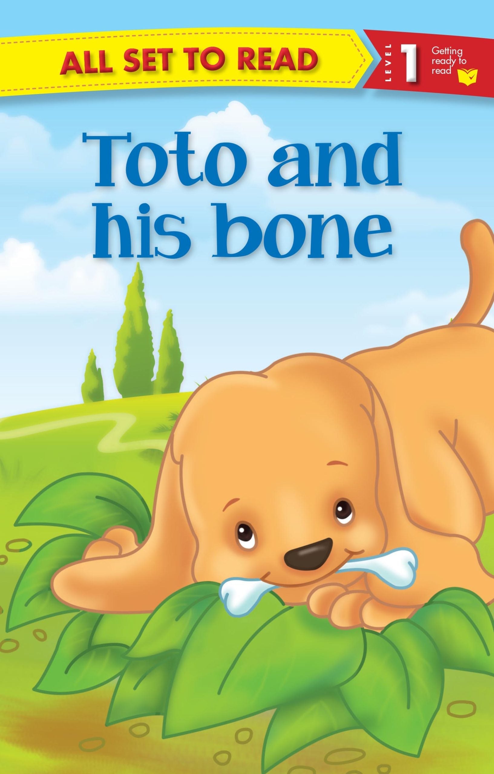 All set to Read Readers Level 1 Toto and his Bone - Om Books - Swadesiicart