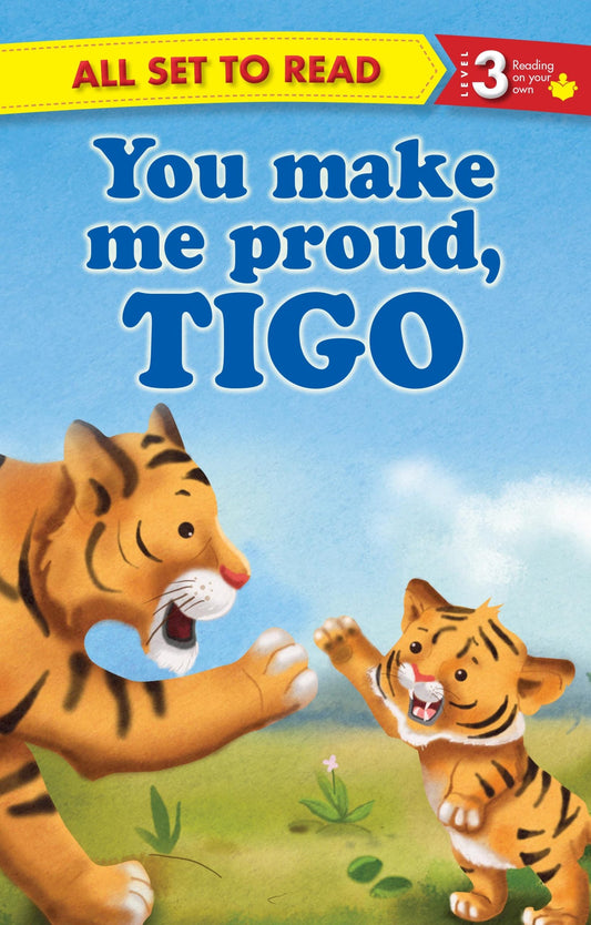 All set to Read Readers Level 3 You make me Pround, Tigo - Om Books - Swadesiicart