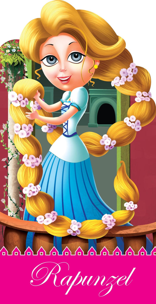 Rapunzel : Cutout Story Book - Om Books - Swadesiicart
