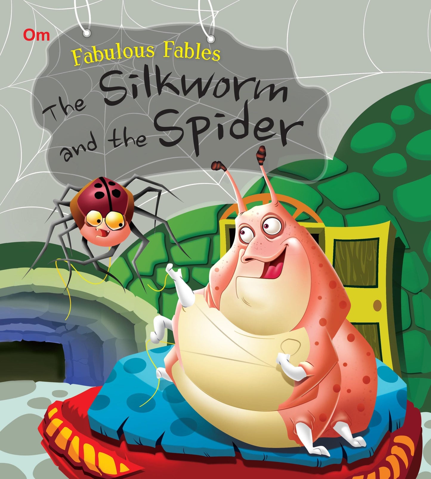 The Silkworm and the Spider : Fabulous Fables - Om Books - Swadesiicart