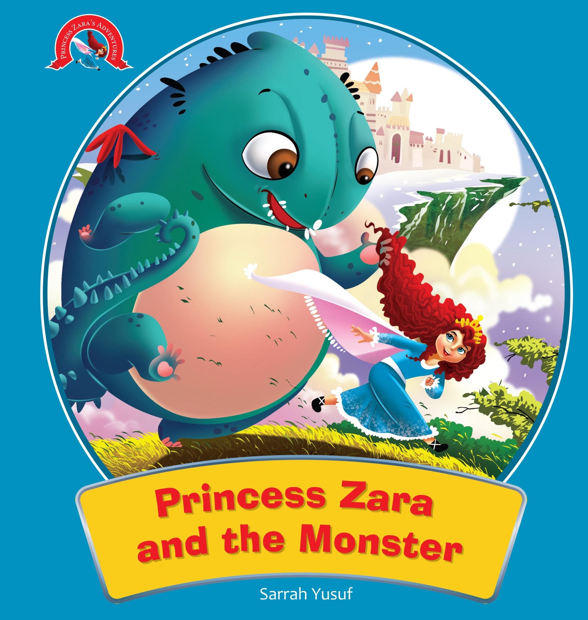 The Monster with a Spiky Tail : The Adventures of Princess Zara - Om Books - Swadesiicart