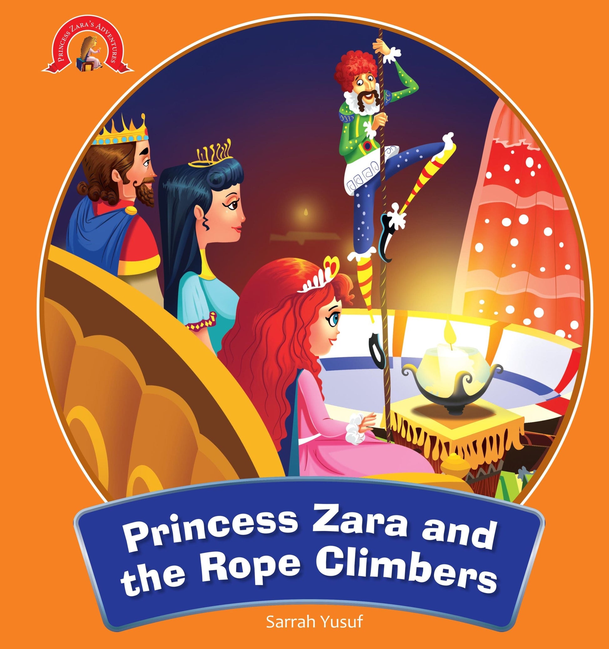 The Vanishing Rope Climber : The Adventures of Princess Zara - Om Books - Swadesiicart