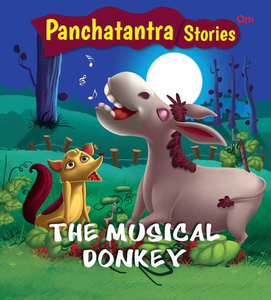 The Musical Donkey : Panchatantra Stories - Om Books - Swadesiicart