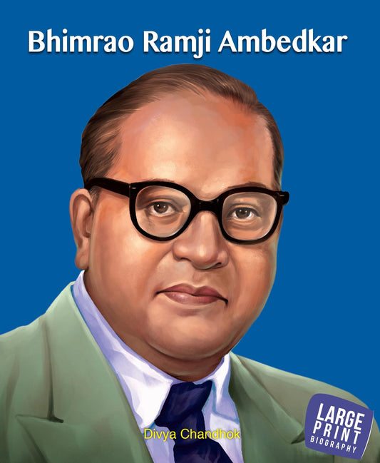 Bhimrao Ramji Ambedkar : Large Print - Om Books - Swadesiicart