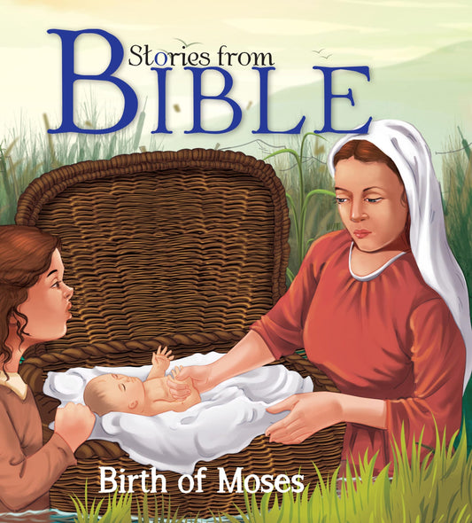 Stories from Bible Birth of Moses - Om Books - Swadesiicart
