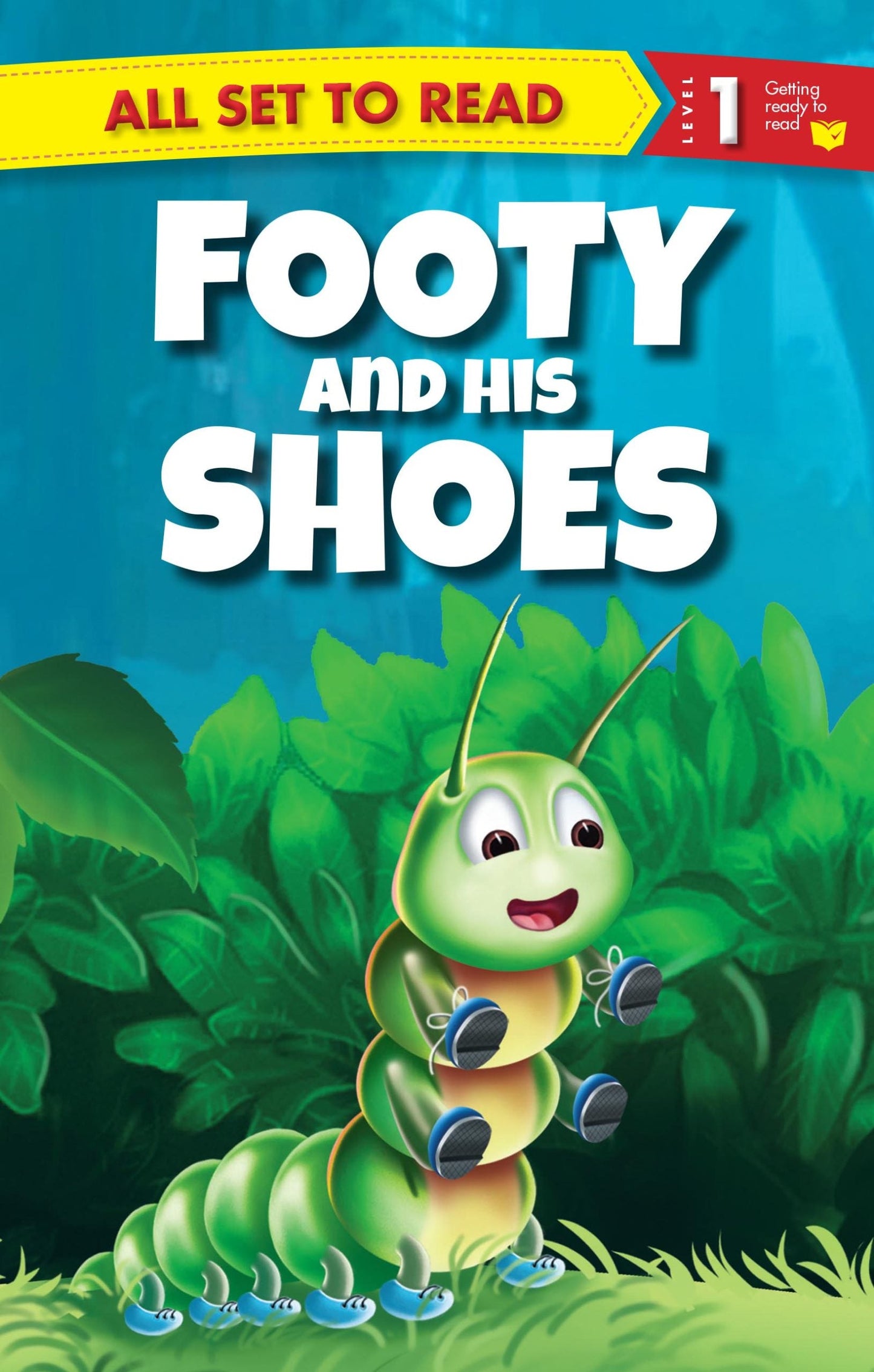 All set to Read Readers Level 1 Footy and his Shoes - Om Books - Swadesiicart