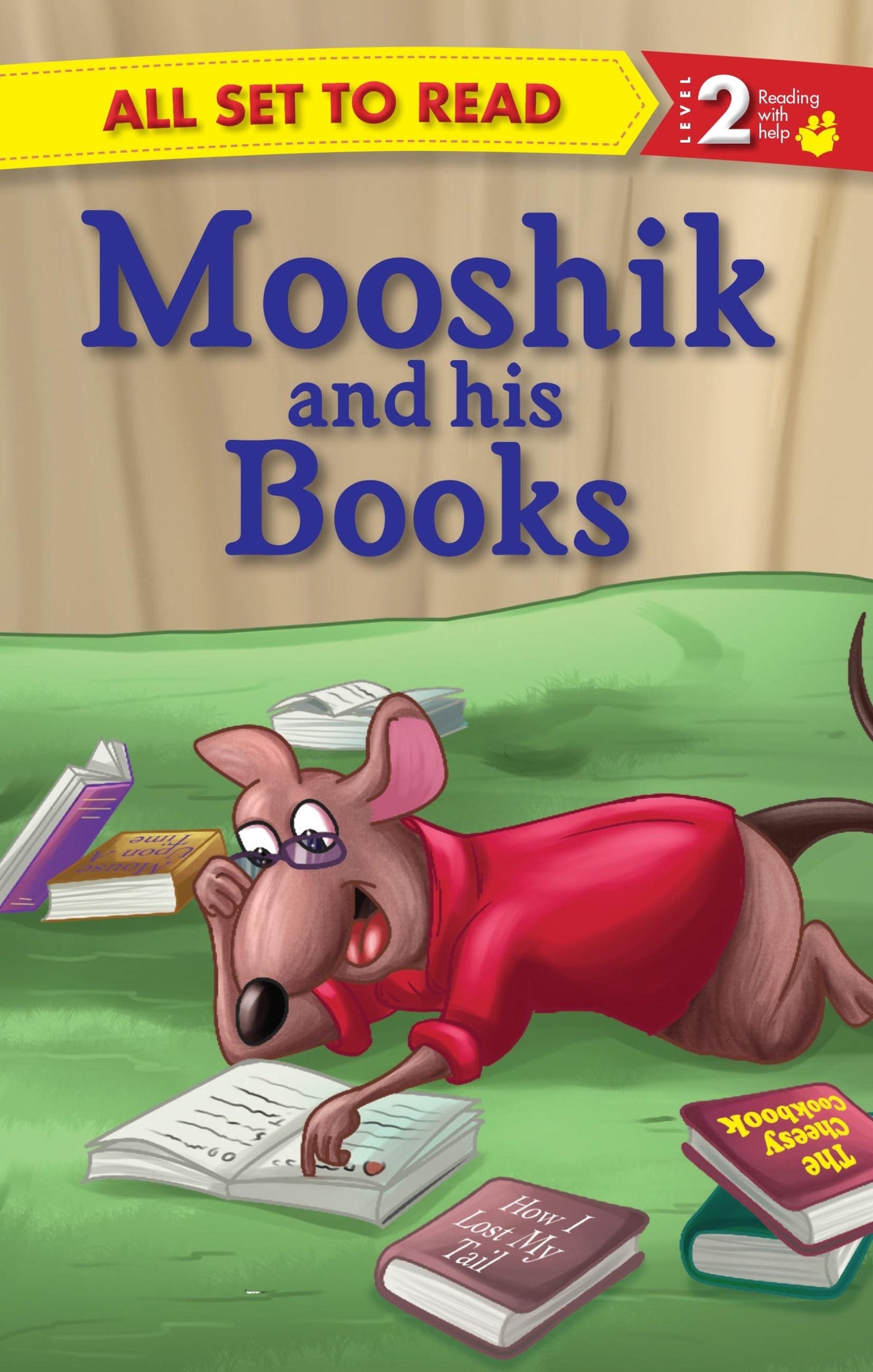 All set to Read Readers Level 2 Mooshik and his Books - Om Books - Swadesiicart
