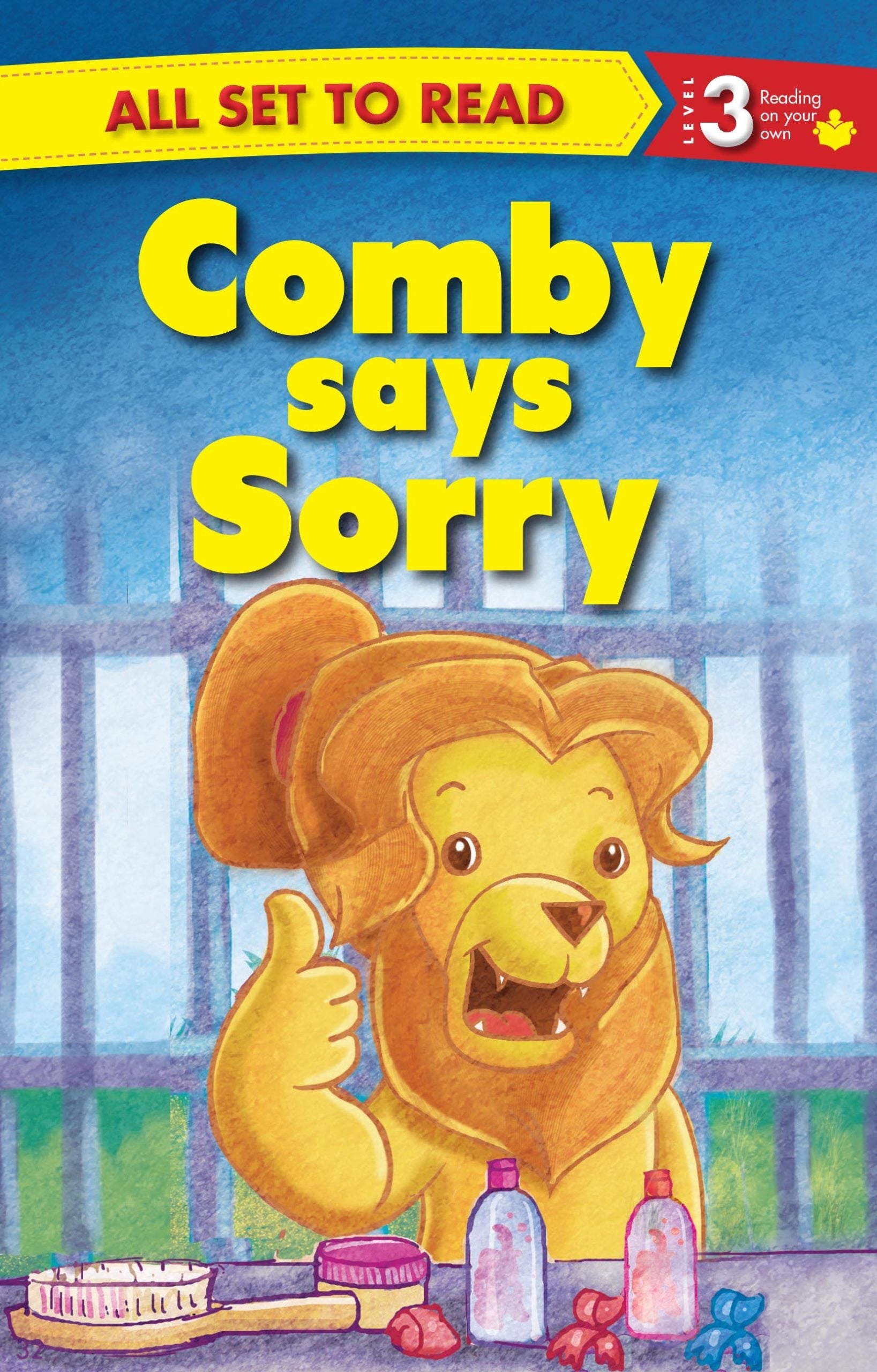 All set to Read Readers Level 3 Comby Says Sorry - Om Books - Swadesiicart