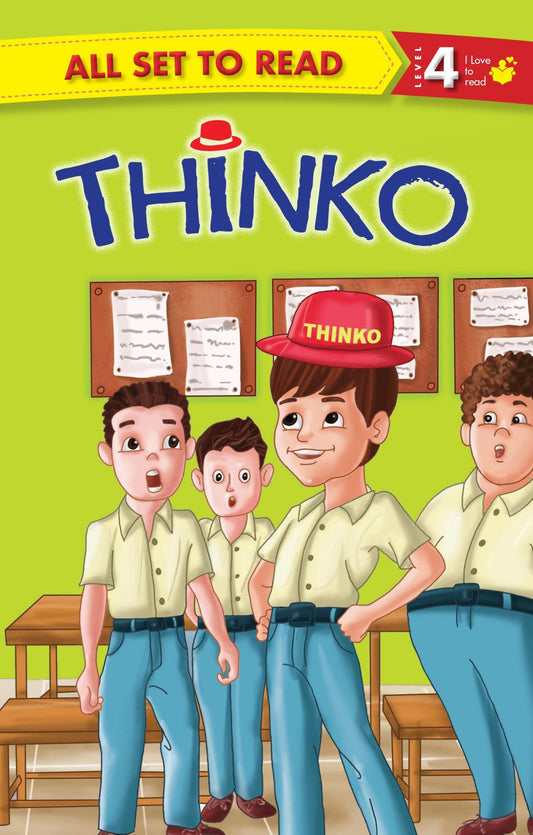 All set to Read Readers Level 4 Thinko - Om Books - Swadesiicart