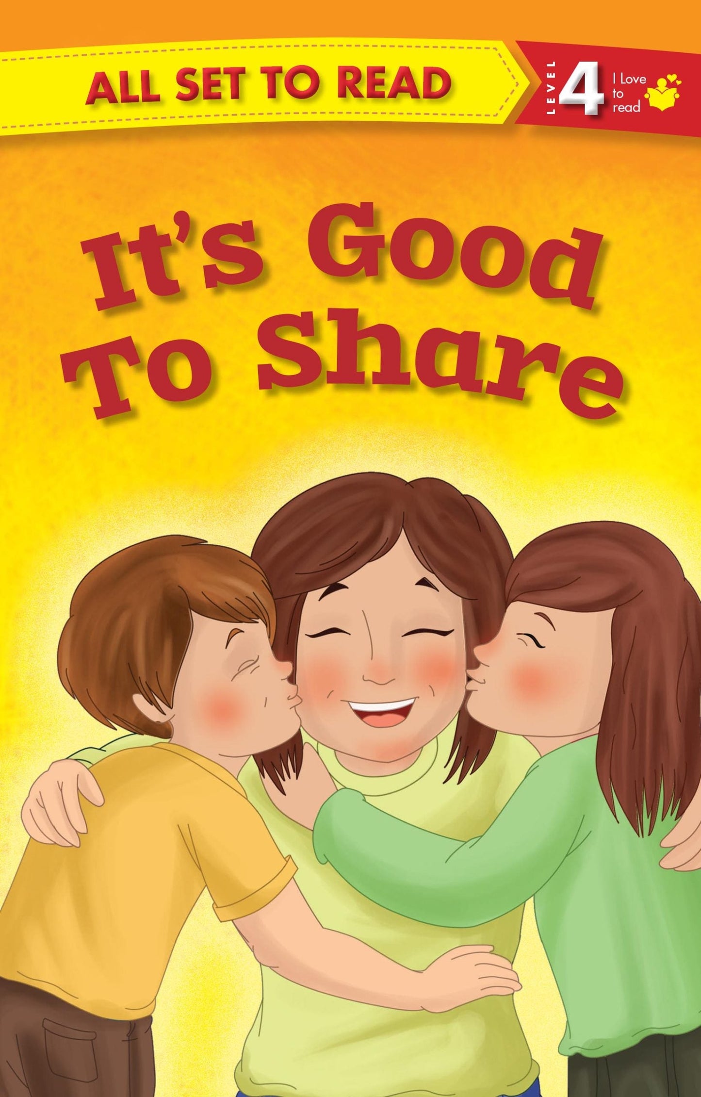 All set to Read Readers Level 4 It's Good to Share - Om Books - Swadesiicart
