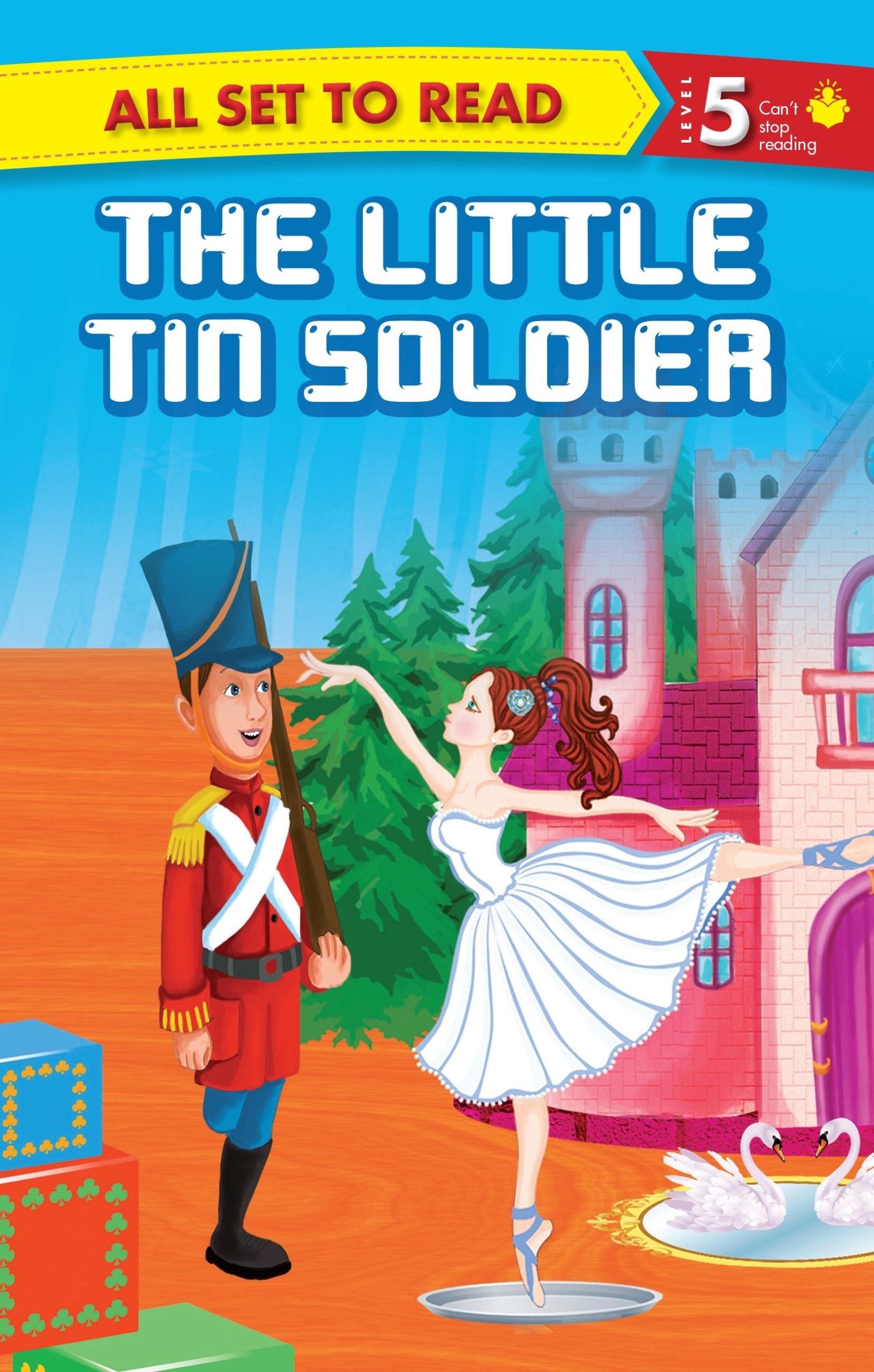All set to Read Readers Level 5 The Little Tin Soldier - Om Books - Swadesiicart