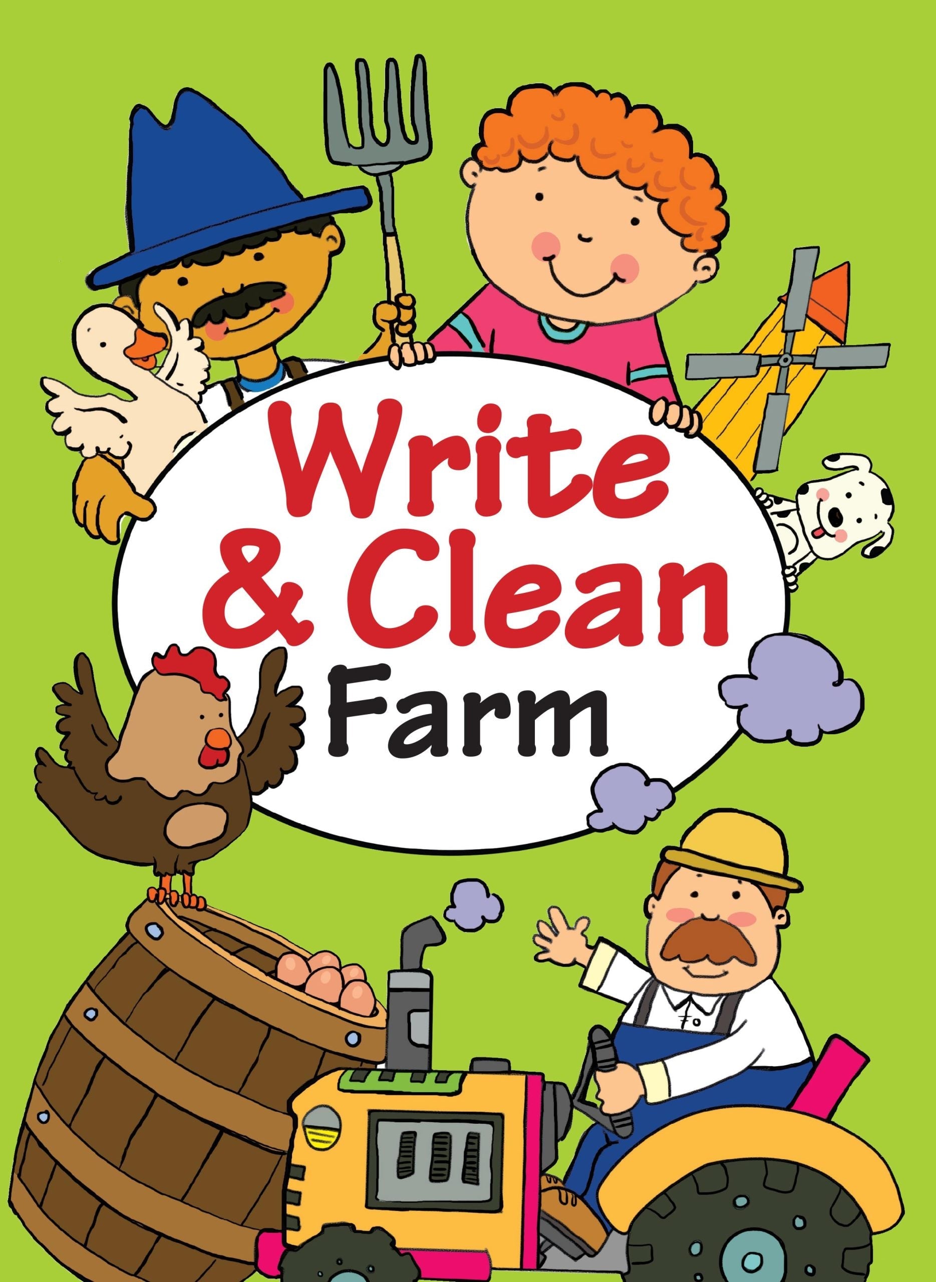Write & Clean Farm - Om Books - Swadesiicart