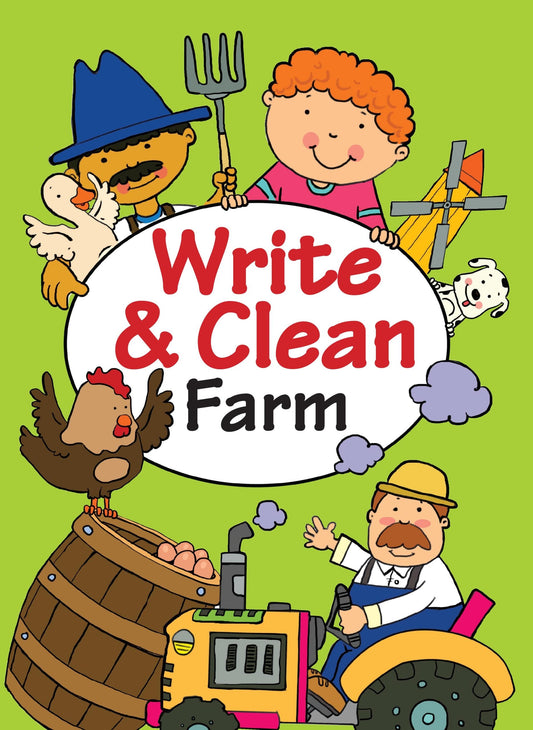 Write & Clean Farm - Om Books - Swadesiicart