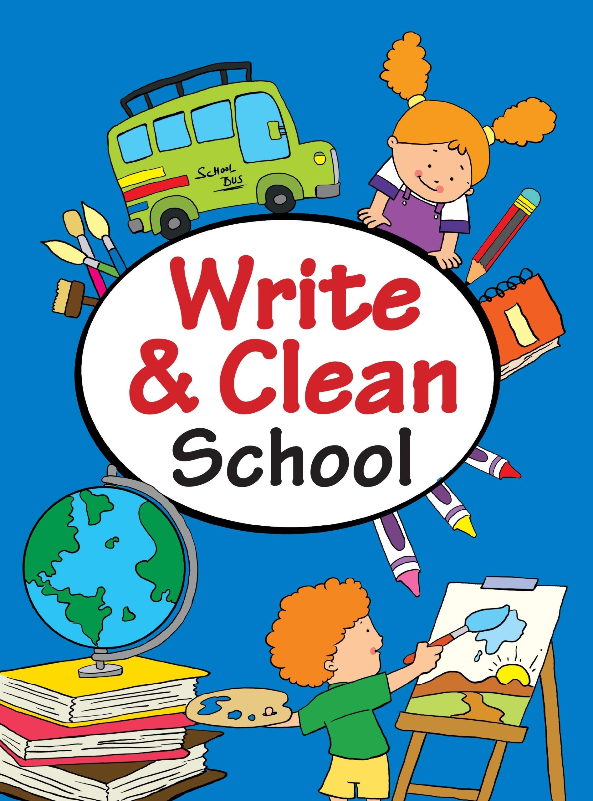 Write & Clean School - Om Books - Swadesiicart