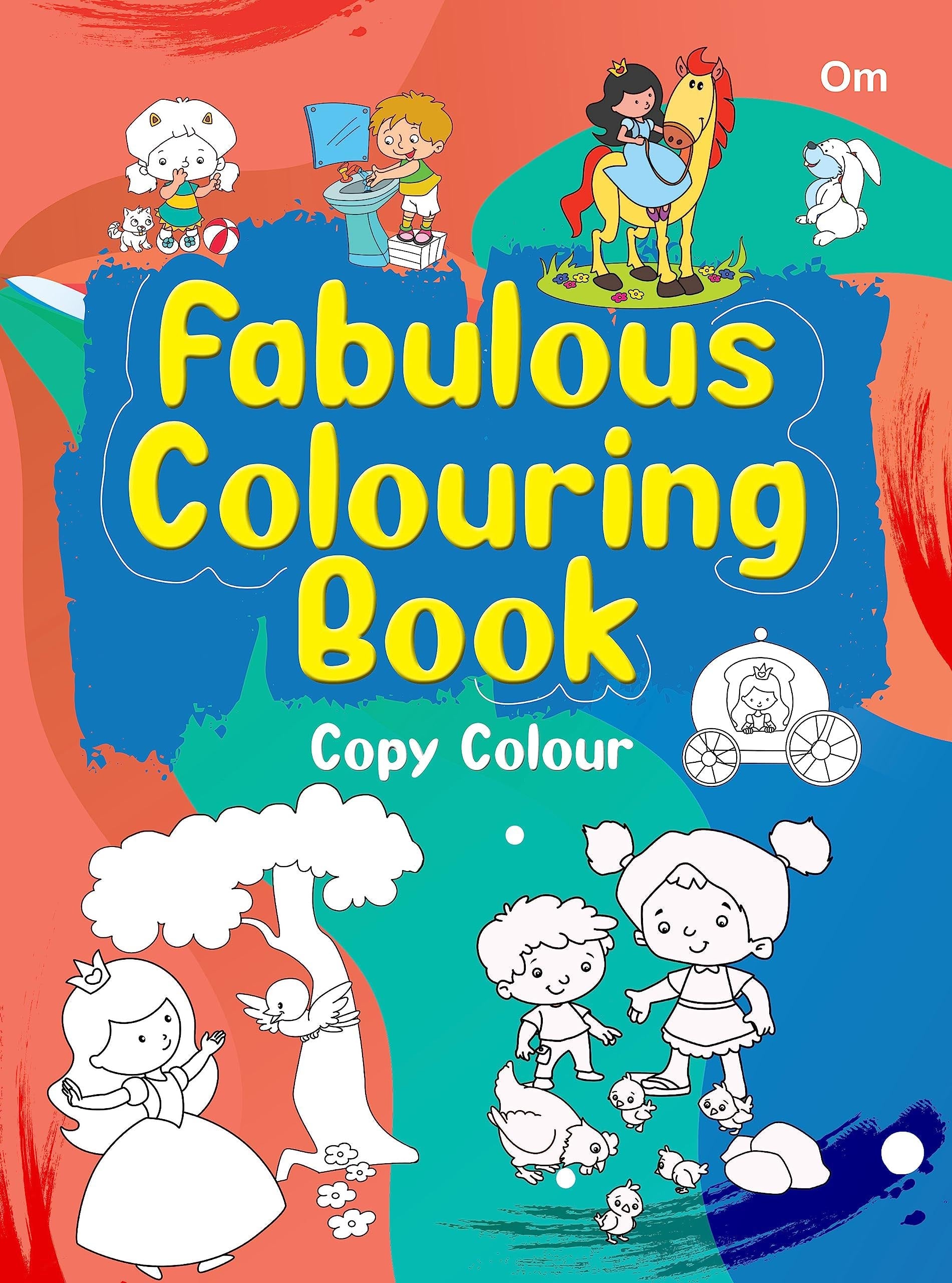 Fabulous Colouring Book - Om Books - Swadesiicart