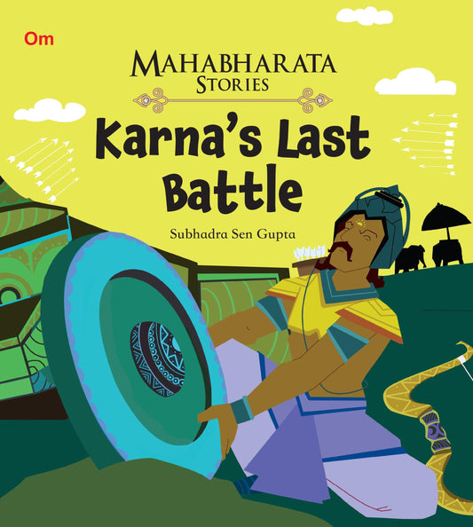 Karna's Last Battle : Mahabharata Stories - Om Books - Swadesiicart