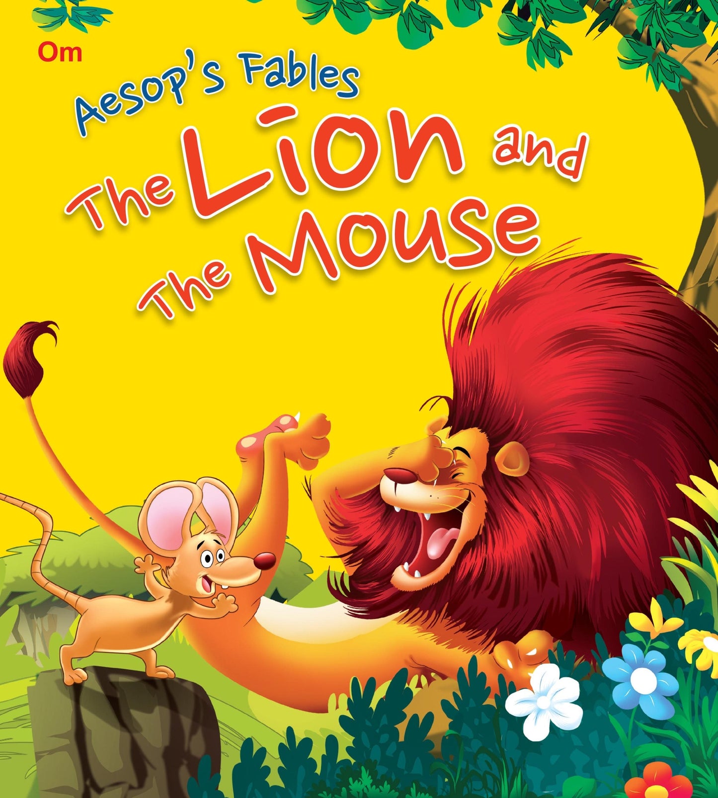 The Lion And The Mouse : Aesops Fables - Om Books - Swadesiicart