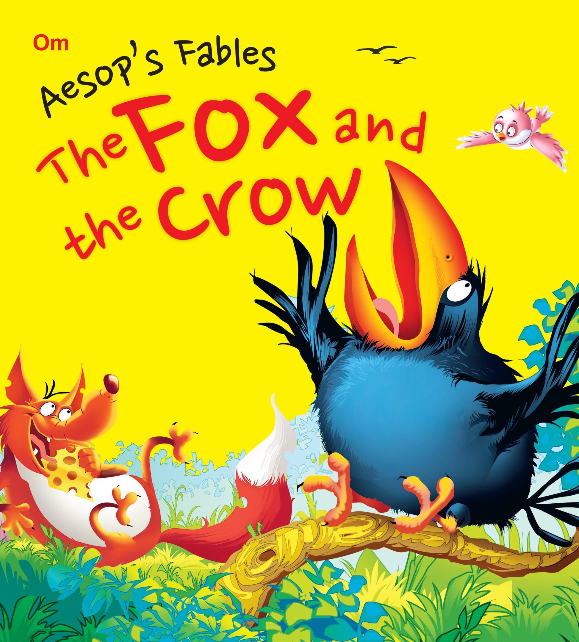 The Fox and the Crow : Aesops Fables - Om Books - Swadesiicart