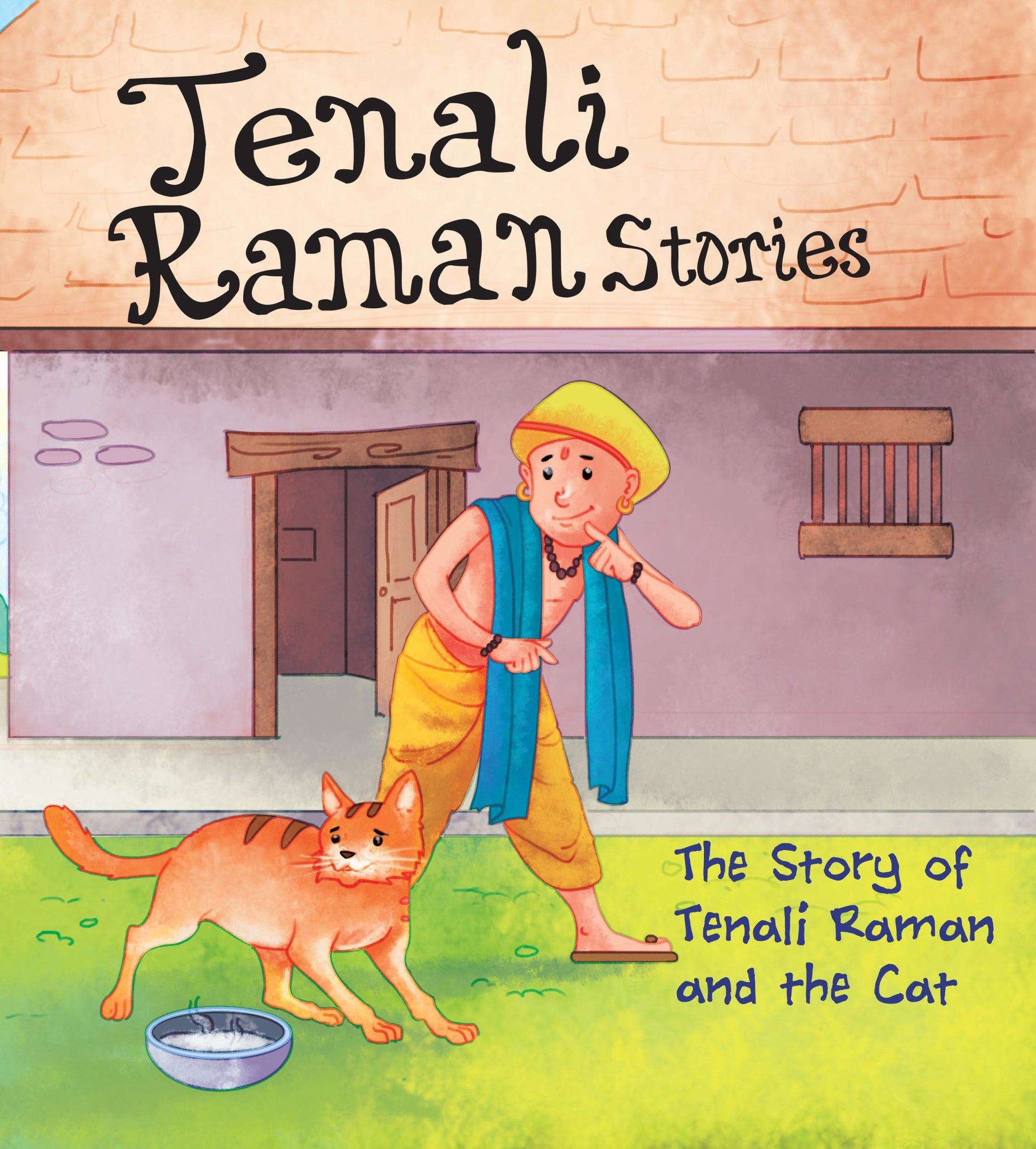 The Story of Tenali Raman and the Cat : Tenali Raman Stories - Om Books - Swadesiicart