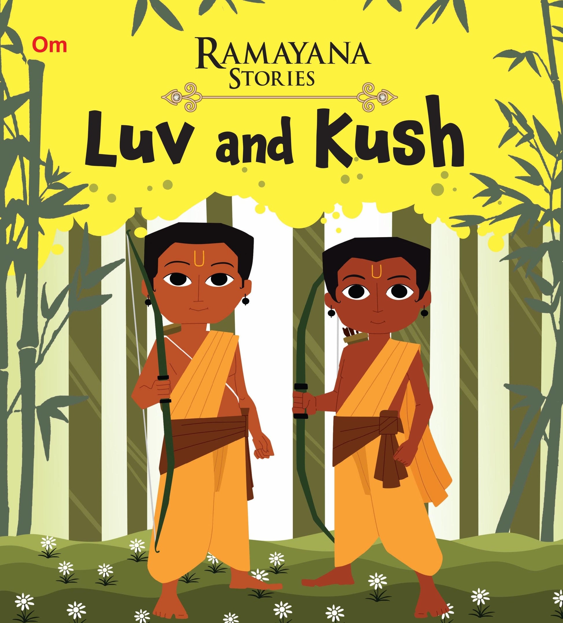 Luv and Kush : Ramayana Stories - Om Books - Swadesiicart