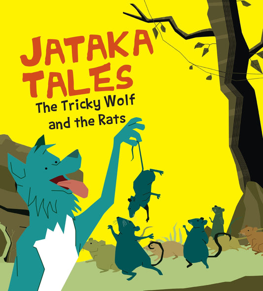 The Tricky Wolf and the Rat : Jataka Tales - Om Books - Swadesiicart