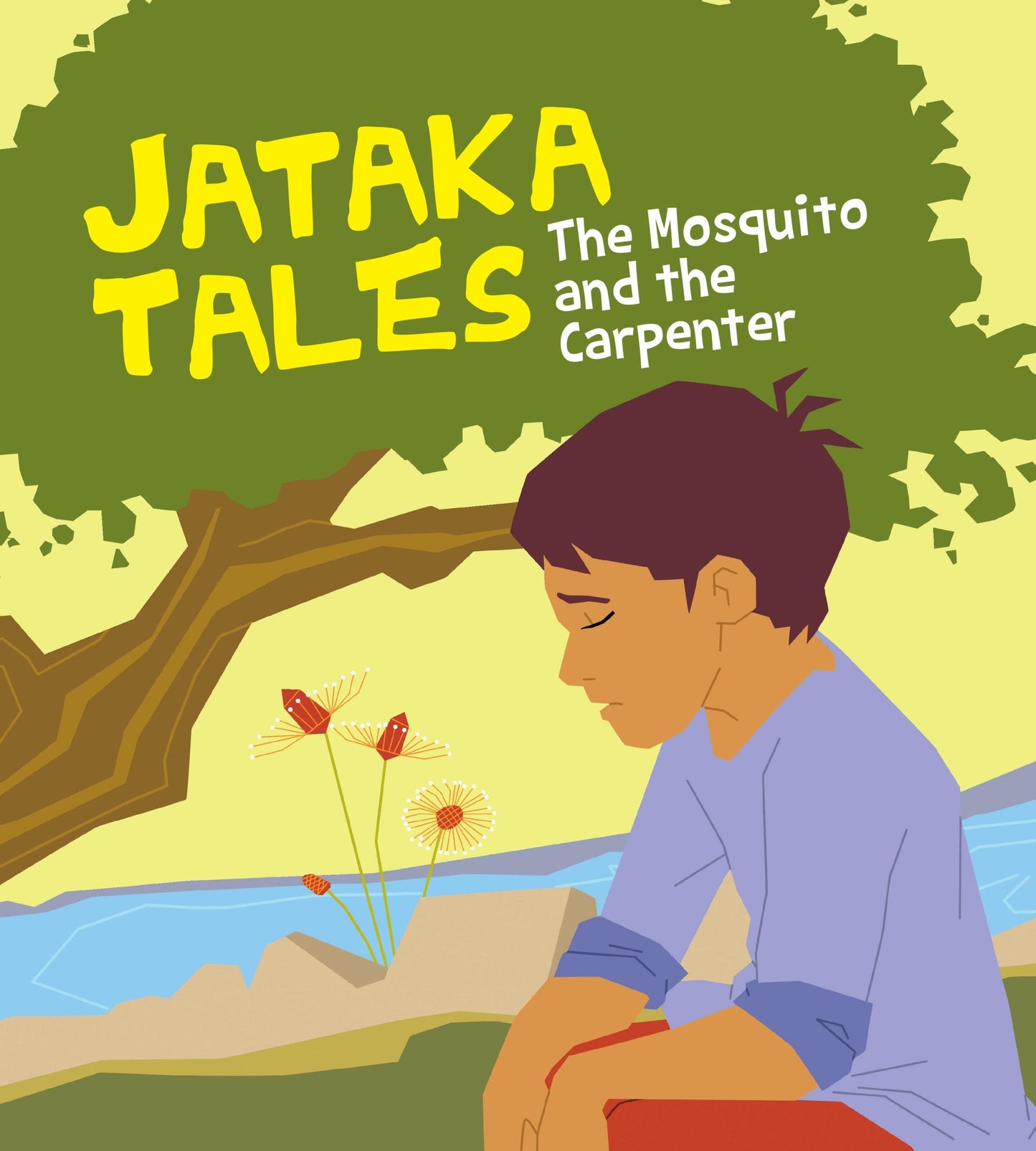 The Mosquito and the Carpenter : Jataka Tales - Om Books - Swadesiicart